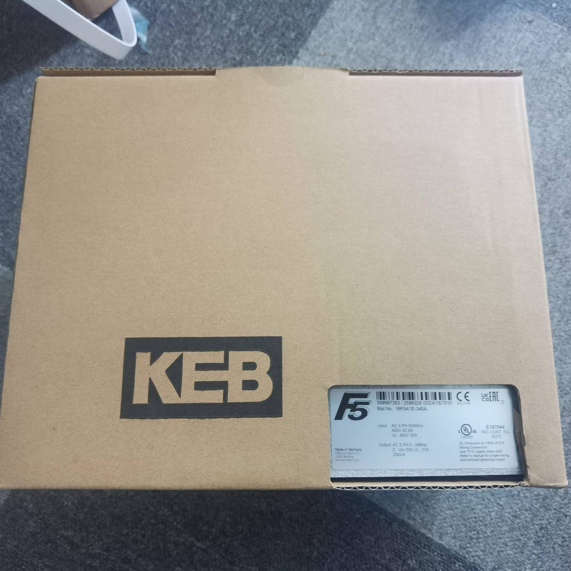 配件德国KEB科比变频器 F4S1D-3420  F4S1D-4B1112 议价议价