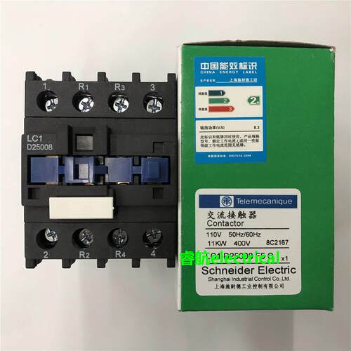 原装LC1-D25008F5C AC110V 2开2闭施耐德四级交流接触器议价$