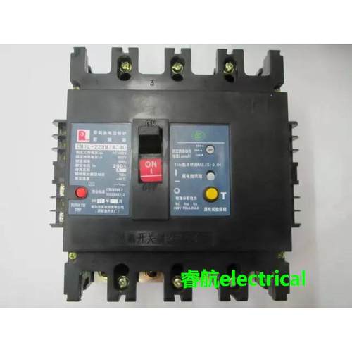 原装CM1L-225M/4340 4P 200A带分励带辅助常熟开关厂漏电开关议价