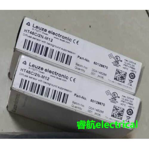 全新劳易测leuze光电开关HT46C/2N-M12原装50129670现货议价$