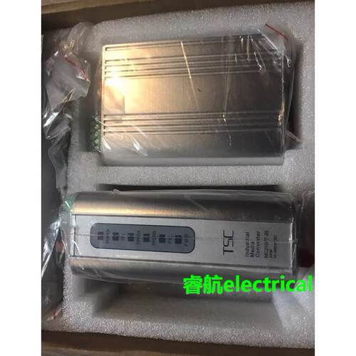 卓越TSC MC210FT-15 单模光纤收发器 光电转换器卡轨式MC210-15KM