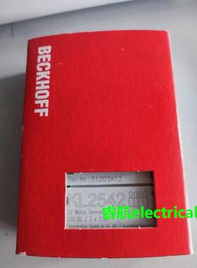 倍福BECKHOFF原装 KL9070 EL3311 KL2542 全新 议价议价$