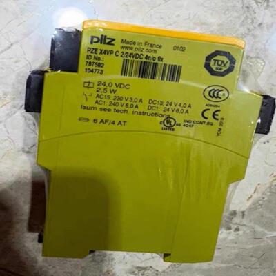 配件Pilz 787582 皮尔兹全新安全继电器 PZE X4VP C 224VDC议价