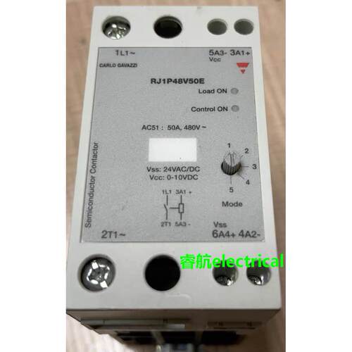 拆机RJ1P48V50E瑞士佳乐多功能模拟量固态继电器电力调整器议价$