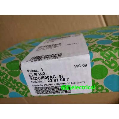 菲尼克斯现货混合型电机起动器ELR W3- 24DC/500AC- 9I - 2297057