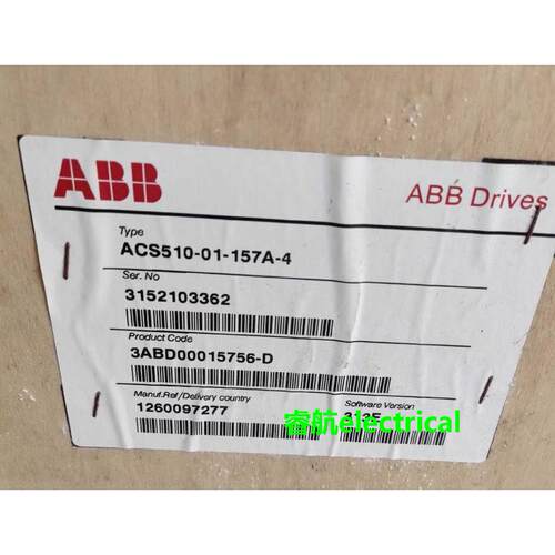 ABB变频器ACS510-01-157A-4 原装议价议价$