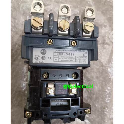 全新AB罗克韦尔接触器500L-C0D93，115-120v 42185-800-01议价$