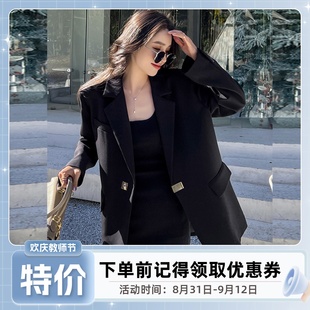 大码 职业通勤宽松显瘦西服套装 女装 外套长袖 女 西装 XZ157B