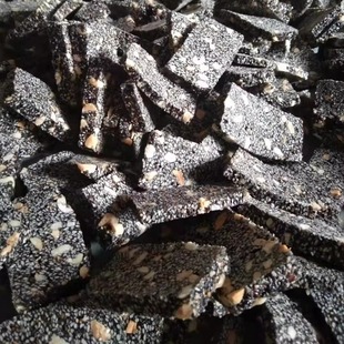 余江土特产手工麦芽糖芝麻片1斤芝麻糕制作怀旧小时候零食