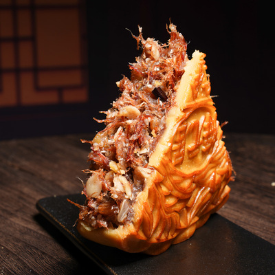 梅元居五仁金腿月饼广式伍仁火腿