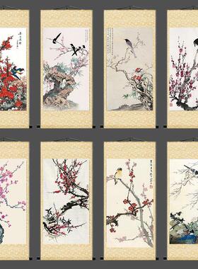 丝绸壁画挂画国画国画