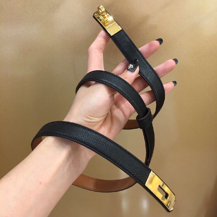 新品女士腰带可调节大小头层牛皮皮带百搭时尚款韩版多色2018