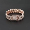 Bracelet Rose Gold Length 18cm Width 20mm