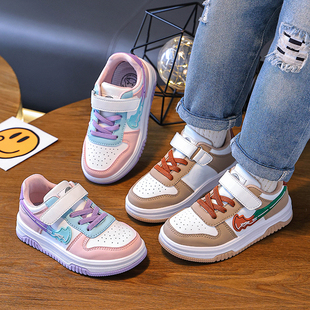 休闲运动鞋 童鞋 软底儿童百搭板鞋 2024新款 男孩中大童 女童春秋款