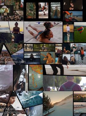 FCPX插件 59个图片视频分屏预设 Final Cut Pro X