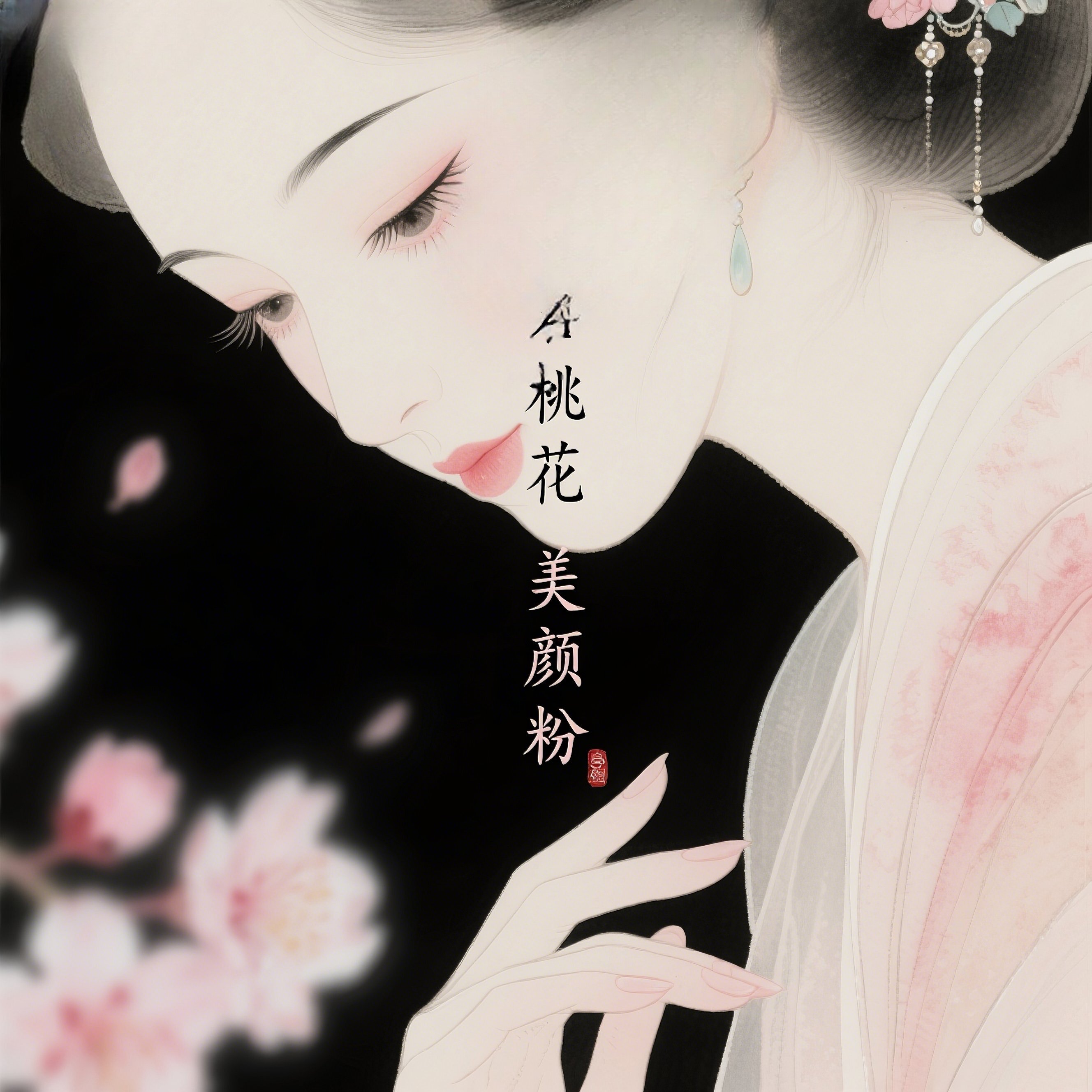 面若桃花美颜粉美颜方现配定制养生粉冬瓜仁桃花橘皮陈皮白杨皮粉
