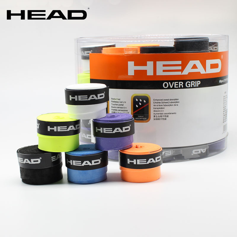 2条正品HEAD海德网球羽毛球拍粘性亮面握把胶手胶吸汗带防滑柄皮|ruв категории движение/йога/фитнес/фанаты товаров, бадминтон, руки клей/пот полосы - от Buy2taobao.com для оказания профессиональной услуги покупки агента Taobao
