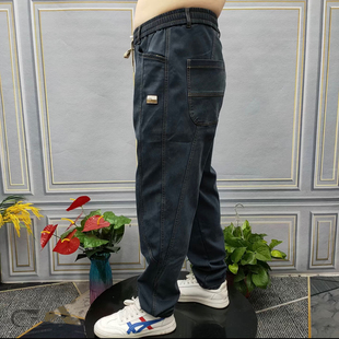 宽松小直角男裤 秋冬上新男士 弹力舒适百搭长裤 休闲直角裤 潮 老爹裤