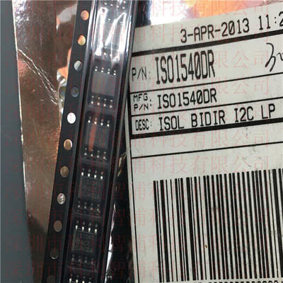 原装全新  ISO1540DR    ISO1540D   SOP-8 低功耗双向I2C隔离器