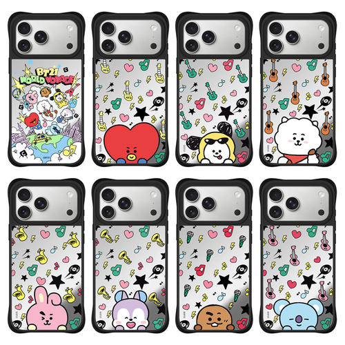 韩国男团BT21 WORLD VOYAGE四角防摔适用于iPhone苹果17 16Pro Max手机壳15 14Pro max磁吸13保护壳套