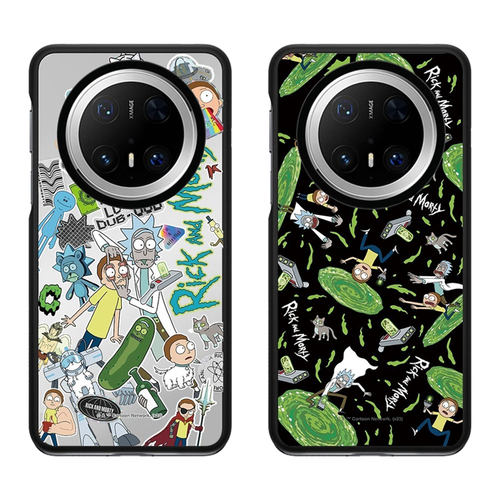 瑞克和莫蒂适用于华为mate80Pro Max手机壳mate70pro/60Pro+手机壳防摔保护壳磁吸保护套卡通网红
