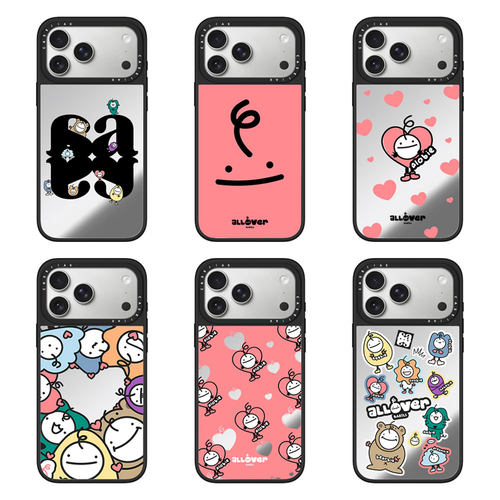 CASEJiAK韩国男团ALLOVER公仔适用于iPhone17 16Pro Max手机壳苹果12 13 14 15Pro/plus磁吸Air防摔保护壳套