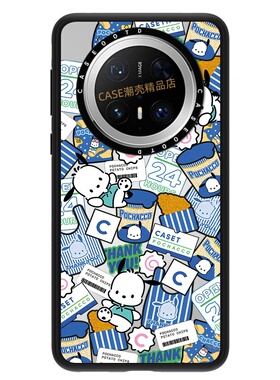 CASEOOTD三丽鸥帕恰狗大耳朵狗适用于华为mate80pro max手机壳mate70pro/60Pro+手机壳ti防摔壳磁吸保护套