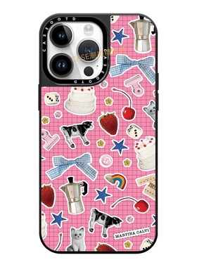 CASE Martina Calvi爱心手账适用于苹果手机壳iPhone17 16ProMax12 13 14 15Pro/plus air手机防摔保护壳套