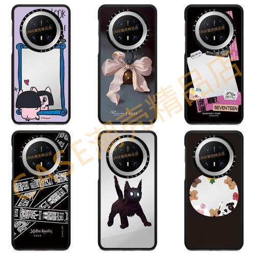 CASEOOTD男团相框柿子熊咒术回战适用于华为mate80Pro Max手机壳mate70pro/60Pro+手机壳防摔壳磁吸保护套