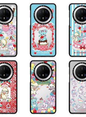 CASEJiAK SWIMMER甜心派对系列适用于HUAWEI华为Mate80Pro Max手机壳Mate70pro/60Pro+防摔磁吸保护套