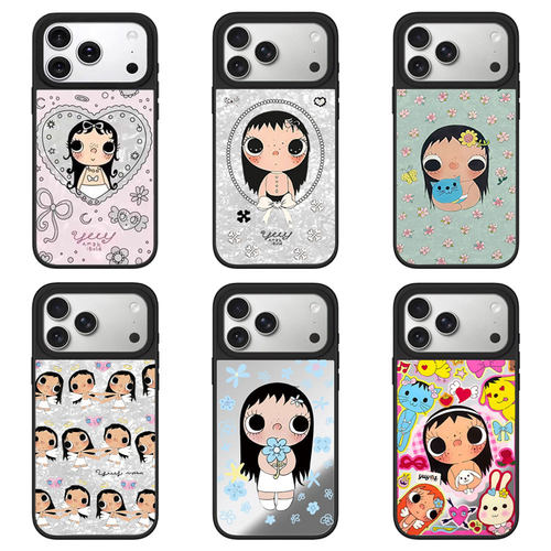 新款yuy小玉女孩适用于苹果18 17Pro Max手机壳iPhone17 16Pro Max磁吸12 13 14 15Pro/plus防摔Air保护壳套