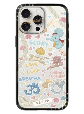 CASE泰国RAVIPA幸运新壳体适用于苹果17Pro max手机壳iPhone17 16 12 13 14 15Pro Max plus磁吸ti保护套