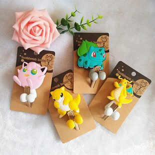 日本可爱卡通牙刷架比卡兽宠物精灵牙刷夹剃须刀家用挂钩可爱