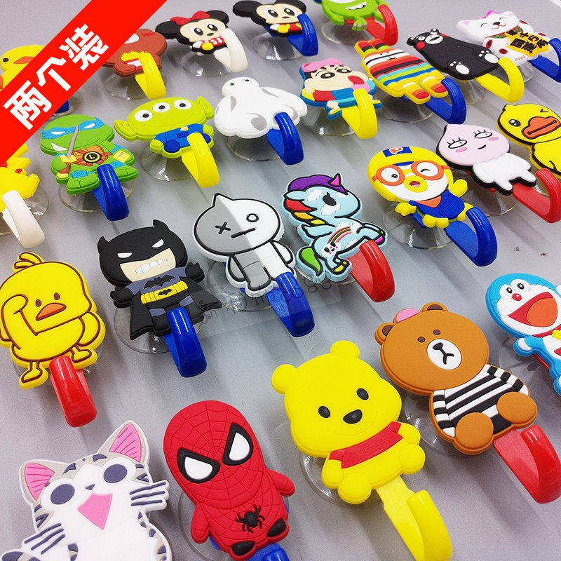 2个装 吸盘挂钩卡通挂口罩用可爱玻璃厨房钩浴室挂勾卫生间壁挂|ruв категории получать отделка, семьи отделка приборов, крюк/липкий крюк - от Buy2taobao.com для оказания профессиональной услуги покупки агента Taobao