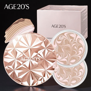 爱敬粉钻气垫爱纪二十之水润焕颜粉饼改善暗沉打造粉红润活力肌肤