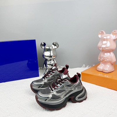 韩版老爹鞋加绒休闲运动鞋显小