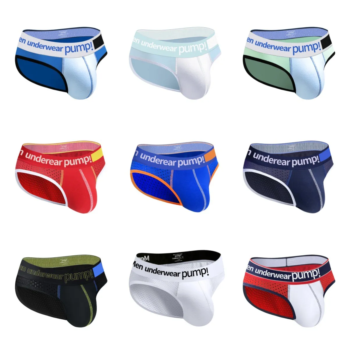 男士运动三角猛男内裤单条袋装