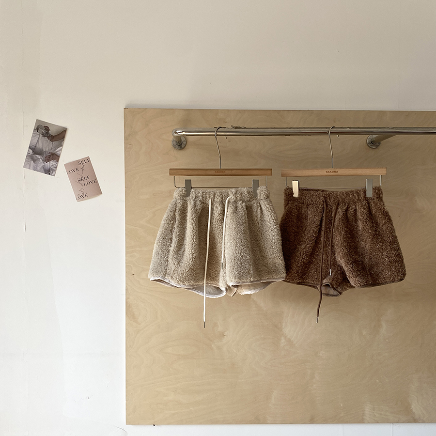 小众韩版叠穿抽绳系带短裤