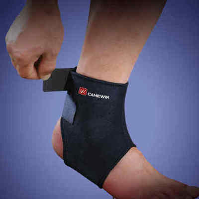 正品凯威0643护踝跟腱可调式篮球护脚踝运动护踝扭伤保暖单只