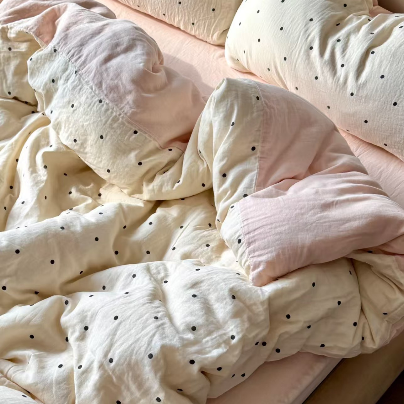 超柔软全棉有氧双层纱四件套a类母婴级纯棉学生宿舍三件套四季款