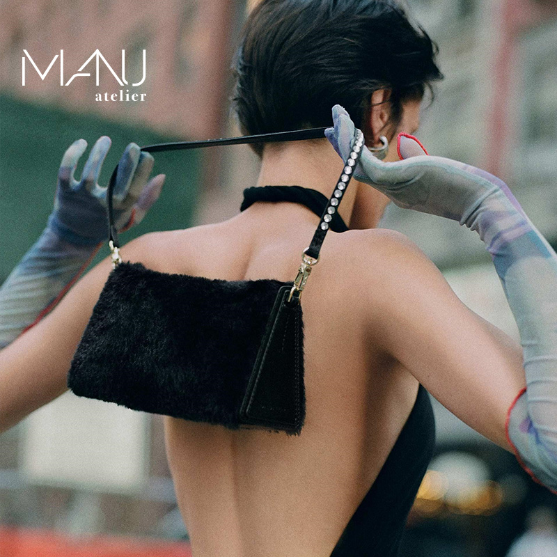 MANUAtelier梯形单肩手提腋下包