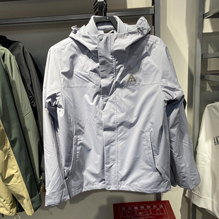 安踏户外OUTDOORS男子三合一两件套2024新防寒保暖外套152446615