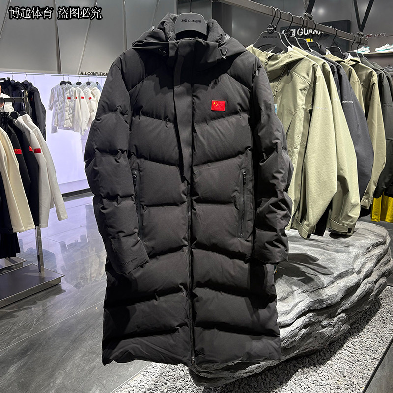 安踏冠军全天候男羽绒服2025冬新款防风透湿鹅绒羽绒服152540915