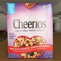 American Cheerios General Mills Original Wheat rings, honey-flavored cereal rings, breakfast children's oatmeal rings thumbnail 4