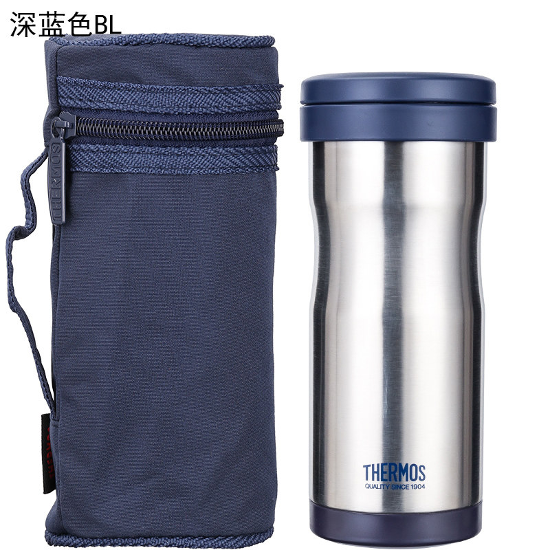 膳魔师泡茶水杯带滤网男士不锈钢办公保温保冷杯商务JML-371带包