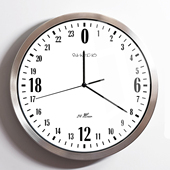 创意24小时钟表简约挂钟创意石英钟挂墙网红时钟diy来图定制钟