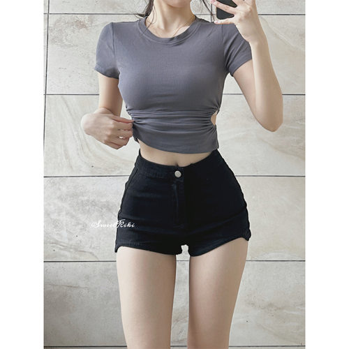 SweetKiki超辣小上衣收腰好辣