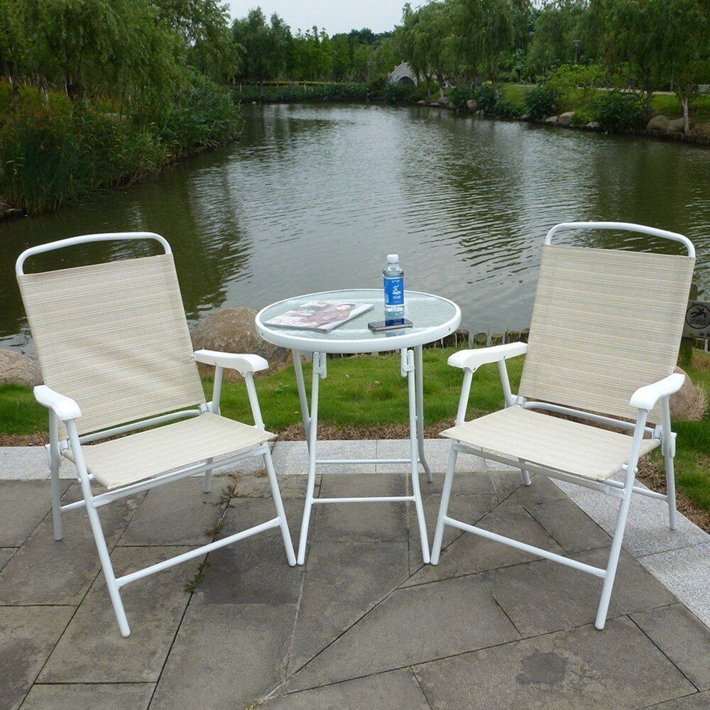 outdoors fold Tables and chairs combination Simplicity leisure time household coffee white courtyard outdoor balcony Beach Park Promotionin the Residential furniture , Outdoor/Patio furniture , Chairs Kit  category - from Buy2taobao.com to provide professional Taobao agent buy service