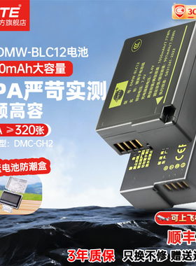 蒂森特DMW-BLC12电池适用松下G95 G85 G95D GX8 G7 DP3Q CL充电器