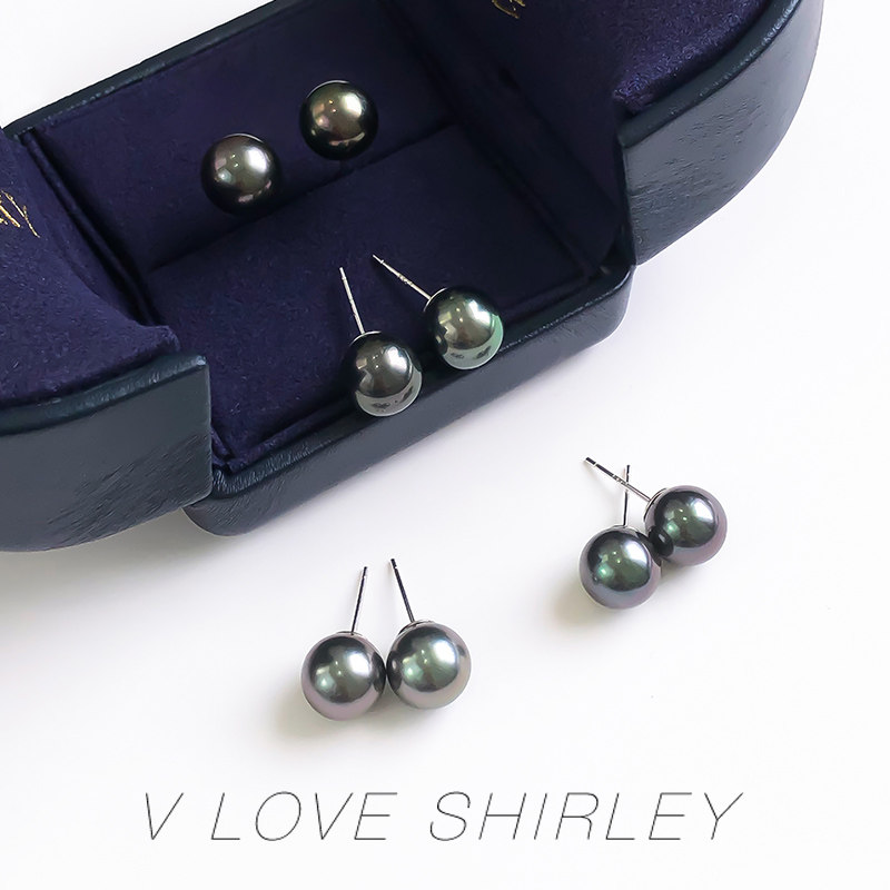 大溪地黑珍珠耳钉天然海水珍珠微瑕强光一物一价对珠耳饰925银针,珠宝/钻石/翡翠,耳饰,淘宝优惠券,粉丝福利购,淘宝优惠卷